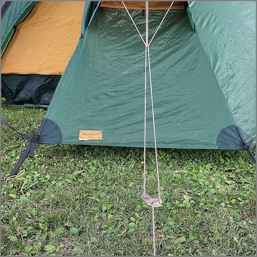 HillebergAB 革タグ Keron4<br>ヒルバーグAB ケロン4<br>VINTAGE HILLEBERG 旧カラー ビンテージ