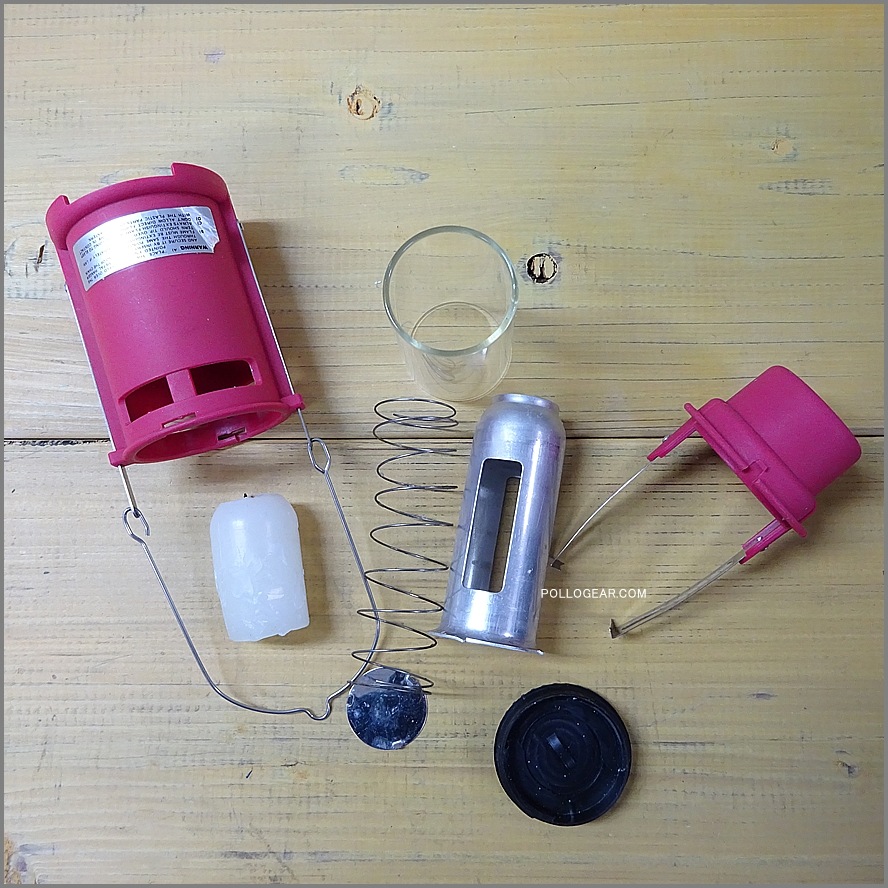 90年代 ノーザンライト ピンク<br>アルパイン キャンドルランタン<BR