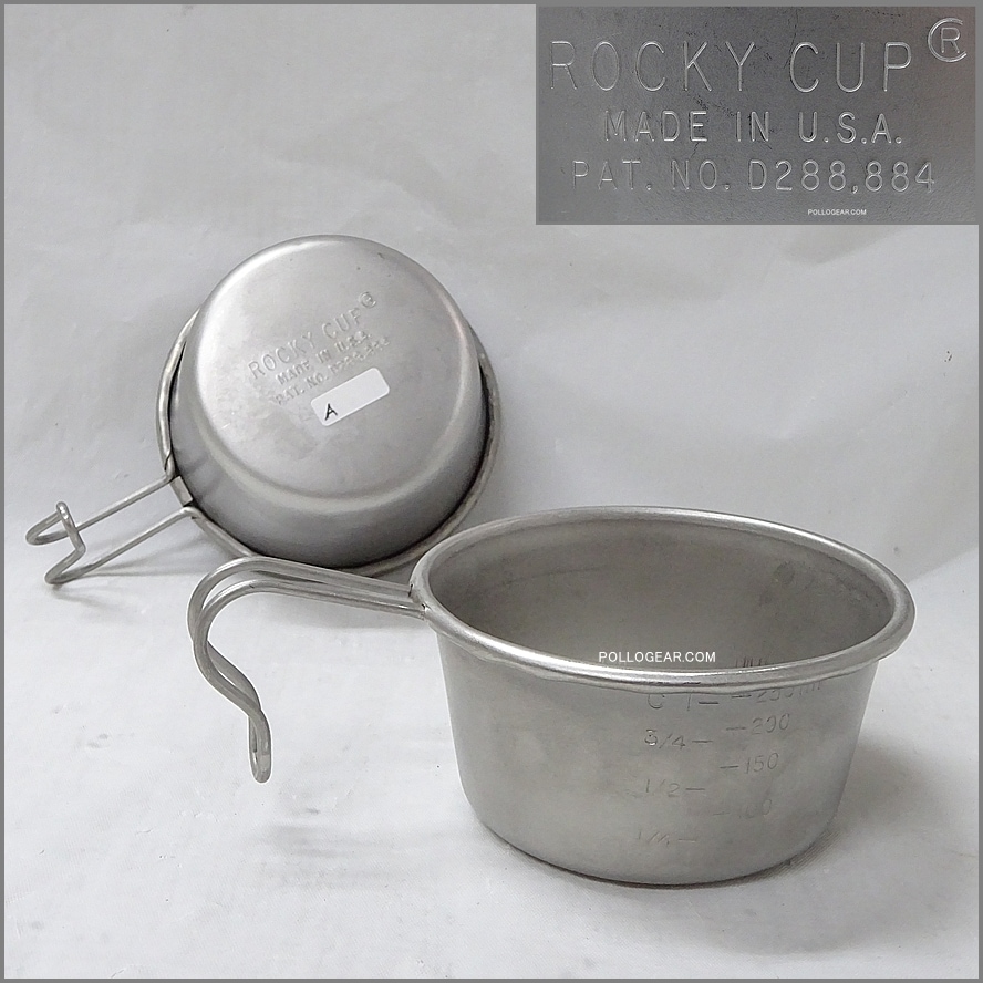 バーベキュー・調理用品 ROCKY CUP ROCKY CUP (ロッキーカップ) シェラカップ ハーフパイント