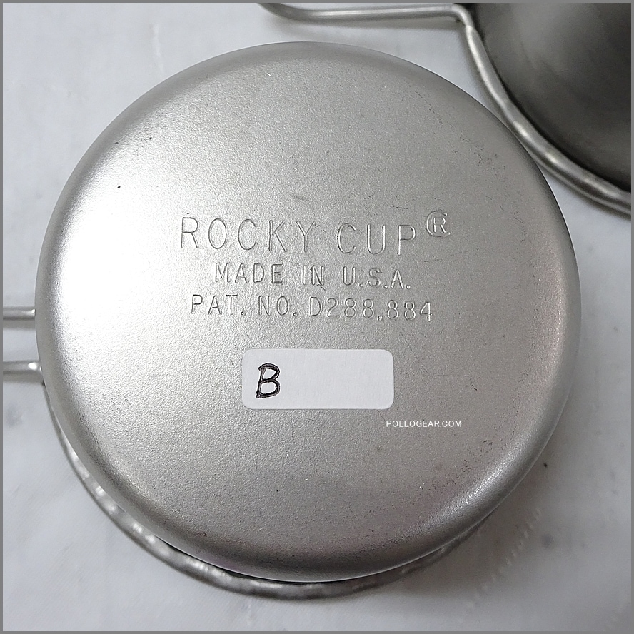 VINTAGE ROCKY CUP 1/2PINT<BR>ロッキーカップ ml入り後期型<BR