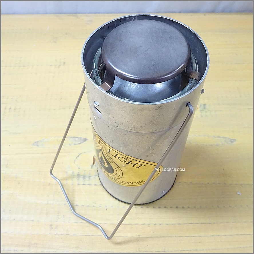 キャンドル　TAIGA ライムライト　UCO カナダ 1985年 CANDLE LIGHT<br>LLP×UCO PAT PEND №2<br>ライムライト アルミ