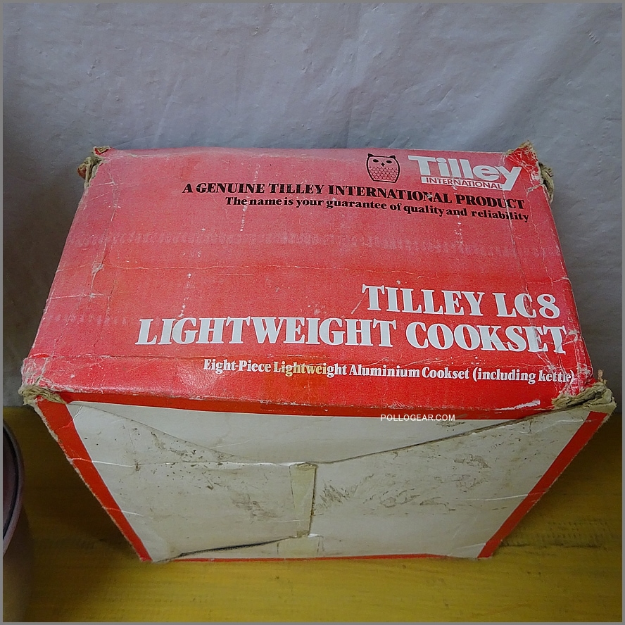 1970年代 ティリー LC8 Cook Set<BR>VINTAGE Tilley Lamp Co.<BR>ライトウェイト クックセット<BR>ビンテージ クッカー<BR>ティリーランプ 笛吹ケトル