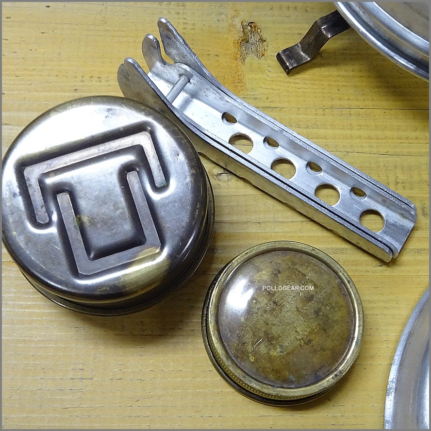 1970年代 トランギア TR-27<BR>ストームクッカーS ケトル付き<BR>Trangia 筆記体ロゴ オールドモデル No.27-2 アルスト ビンテージ