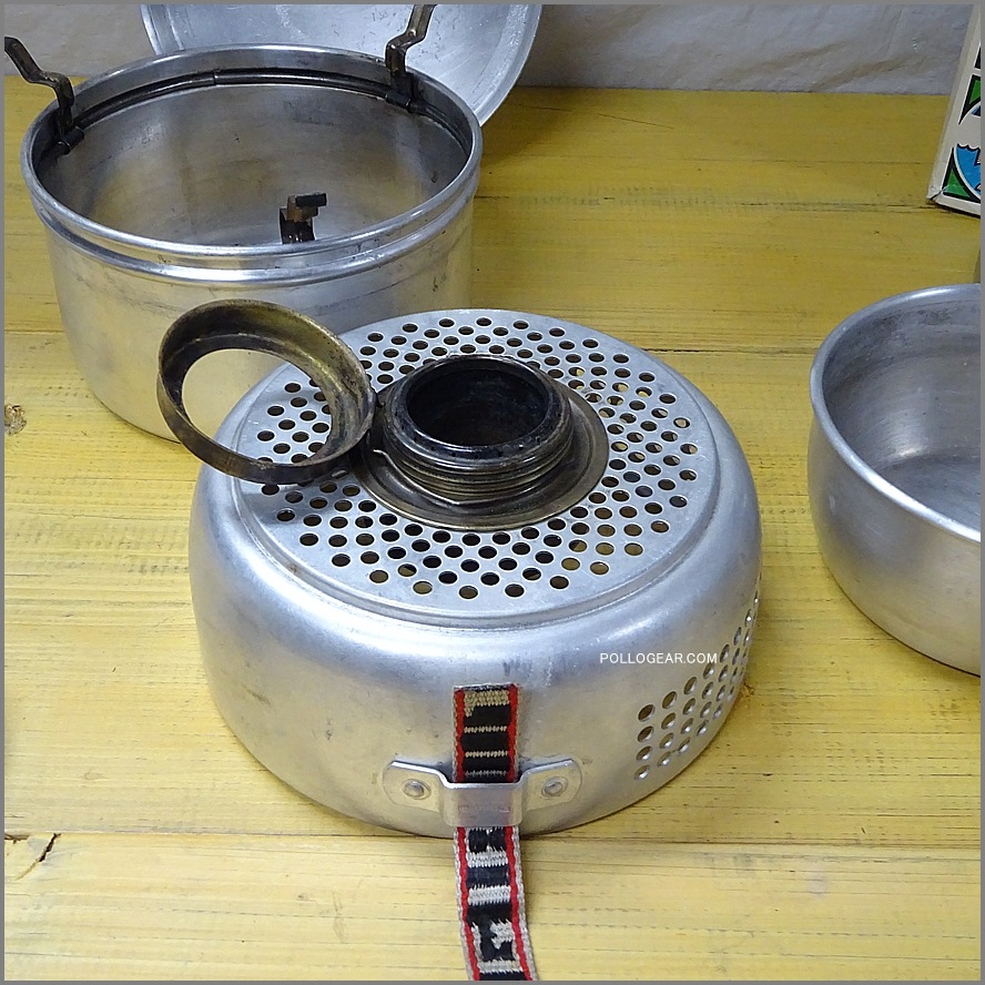 1970年代 トランギア TR-27<BR>ストームクッカーS ケトル付き<BR>Trangia 筆記体ロゴ オールドモデル No.27-2 アルスト ビンテージ