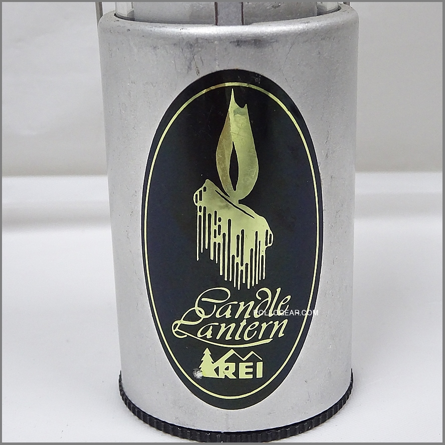 UCO×REI　ビンテージ　キャンドルランタン　シルバー　シェード　ケース付き 1980年代 ビンテージ<BR>UCO×REI シルバー<BR>キャンドル