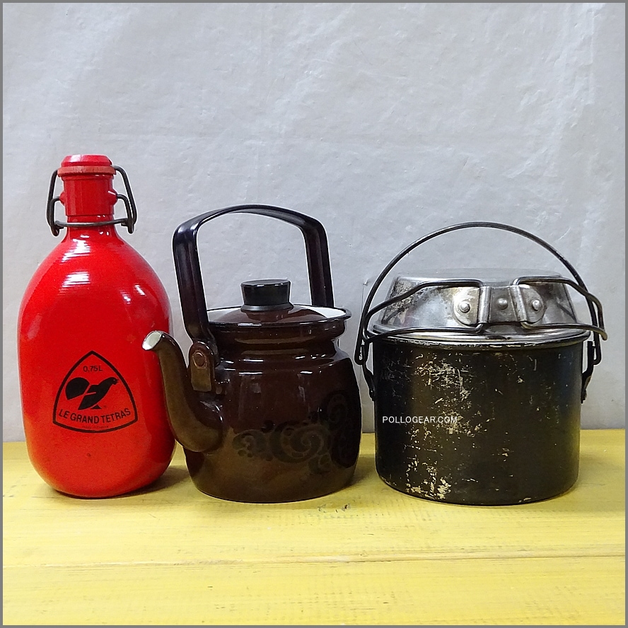 1960年代 北欧 ビンテージ FINEL<BR>フィネル ホーロー ケトル 琺瑯<BR