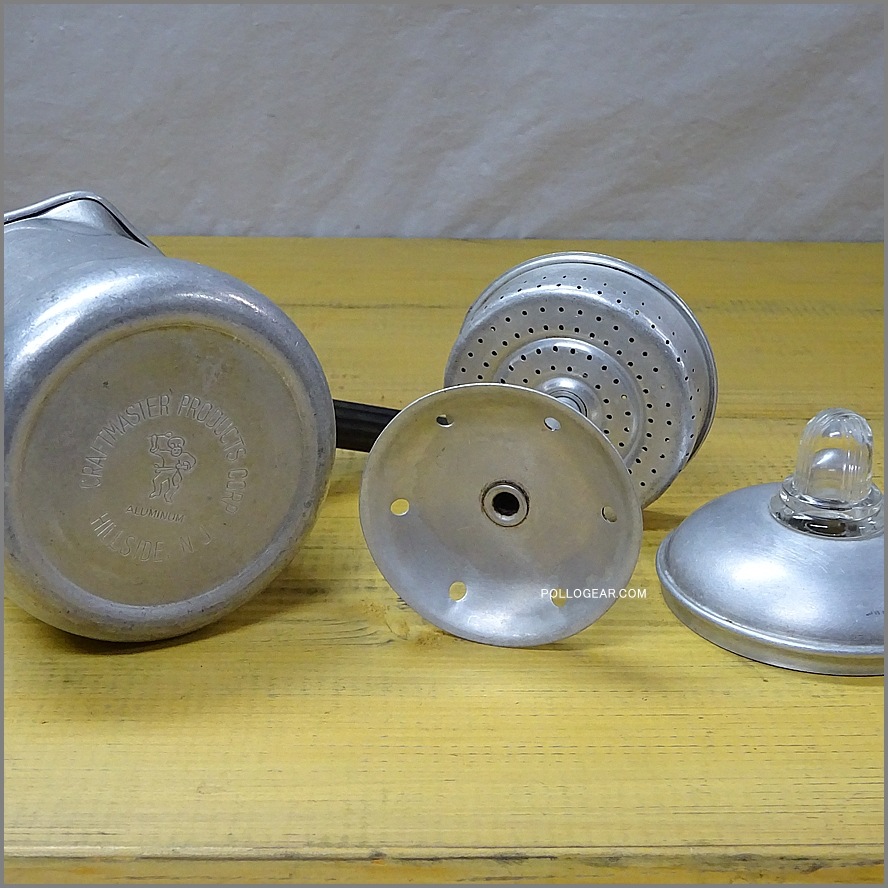40’s 1Cup VINTAGE PERCOLATOR<BR>Craftmaster Products Corp<BR>アメリカ製 コーヒーメーカー<br>ビンテージ パーコレーター COFFEE POT