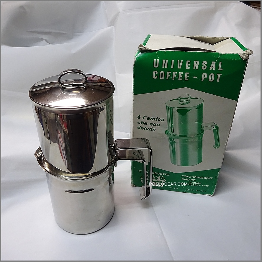 中古品】イルサ 直火式エスプレッソメーカー 3カップ用