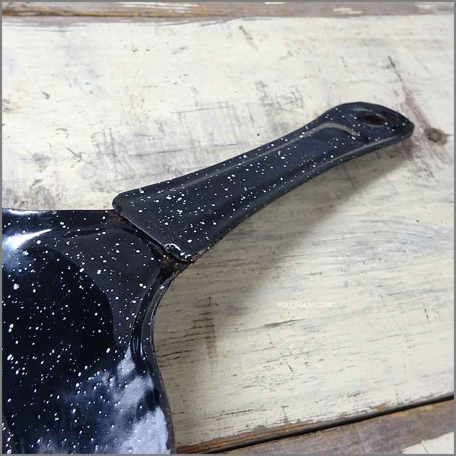 1960年代 琺瑯 152㎜<BR>ビンテージ フライパン<BR>鉄フライパン アメリカ製<BR>Cowboy Frying Pans USA<br>エナメルコーティング