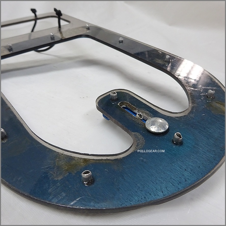 1996年 初期型 旧ブルー<BR>青足 マイティーライト<BR>ストーブスタンド<BR>MSR ウィスパーライト<BR>MightyLite Stove Stand<BR>Wilderness Concept / UCO