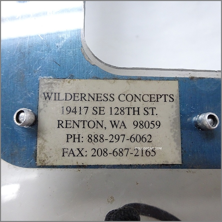 1996年 初期型 旧ブルー<BR>青足 マイティーライト<BR>ストーブスタンド<BR>MSR ウィスパーライト<BR>MightyLite Stove Stand<BR>Wilderness Concept / UCO