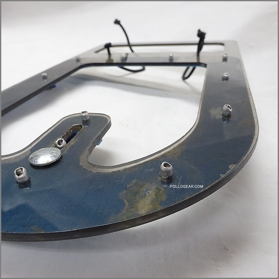 1996年 初期型 旧ブルー<BR>青足 マイティーライト<BR>ストーブスタンド<BR>MSR ウィスパーライト<BR>MightyLite Stove Stand<BR>Wilderness Concept / UCO