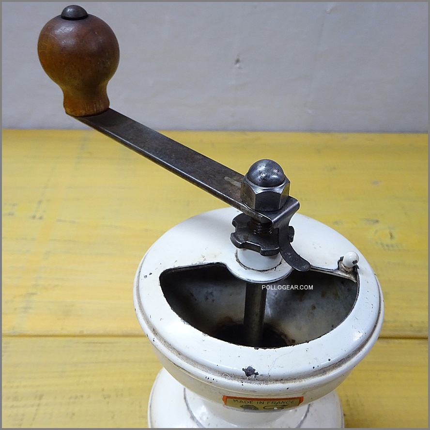 1950年代 プジョー ディアボロ<BR>DIABOLO Metal Coffee Grinder<BR>フランス製 コーヒーミル<BR>Peugeot コーヒーグラインダー<BR>ビンテージミル アンティーク