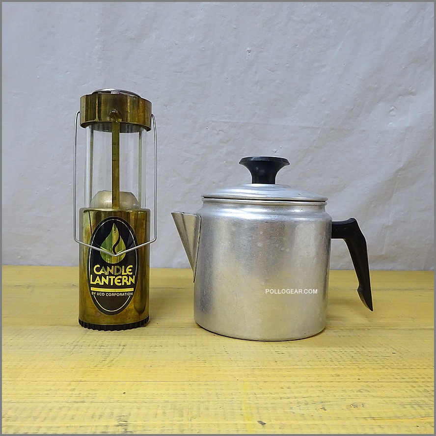1950年代 COMET USA 0.5L<BR>小さな アルミ ビンテージケトル<BR>コメット コーヒー ポット ミロ<BR>VINTAGE MIRRO COFFEE POT<BR>MADE IN USA