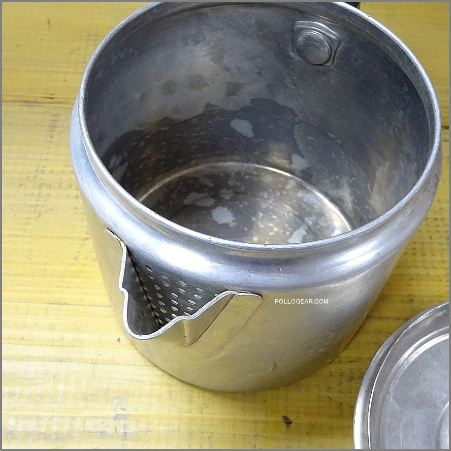 1950年代 COMET USA 0.5L<BR>小さな アルミ ビンテージケトル<BR>コメット コーヒー ポット ミロ<BR>VINTAGE MIRRO COFFEE POT<BR>MADE IN USA