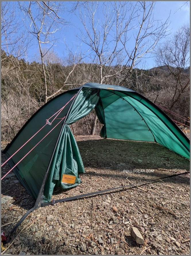 1994年 Hilleberg AB STAIKA<br>革タグ フルスリーブ スタイカ<br>VINTAGE ヒルバーグ 旧タグ ２型 美品 フロア張替え未使用