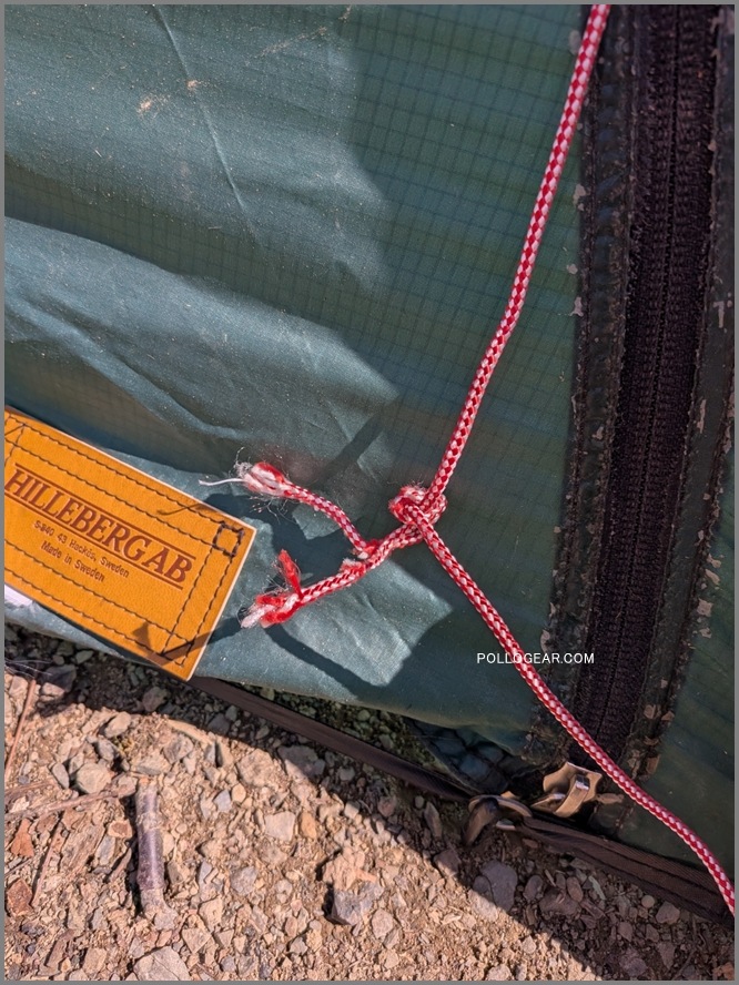 1994年 Hilleberg AB STAIKA<br>革タグ フルスリーブ スタイカ<br>VINTAGE ヒルバーグ 旧タグ ２型 美品 フロア張替え未使用
