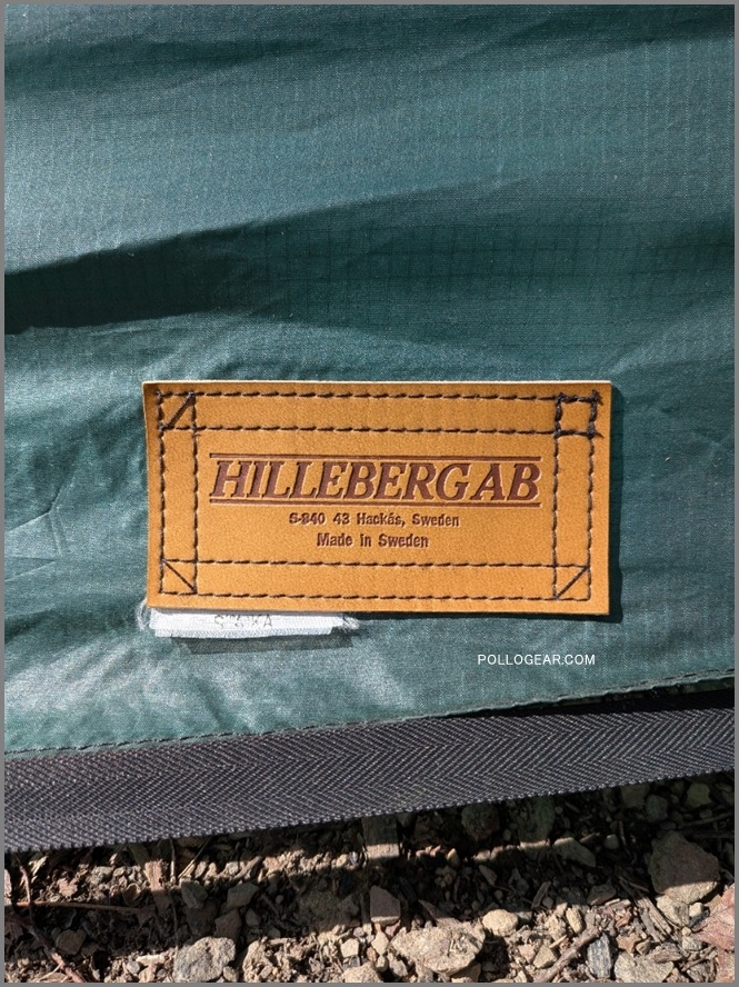 1994年 Hilleberg AB STAIKA<br>革タグ フルスリーブ スタイカ<br>VINTAGE ヒルバーグ 旧タグ ２型 美品 フロア張替え未使用