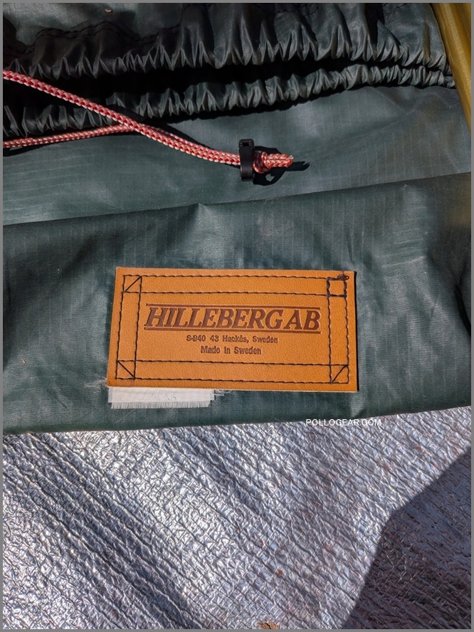 1994年 Hilleberg AB STAIKA<br>革タグ フルスリーブ スタイカ<br>VINTAGE ヒルバーグ 旧タグ ２型 美品 フロア張替え未使用