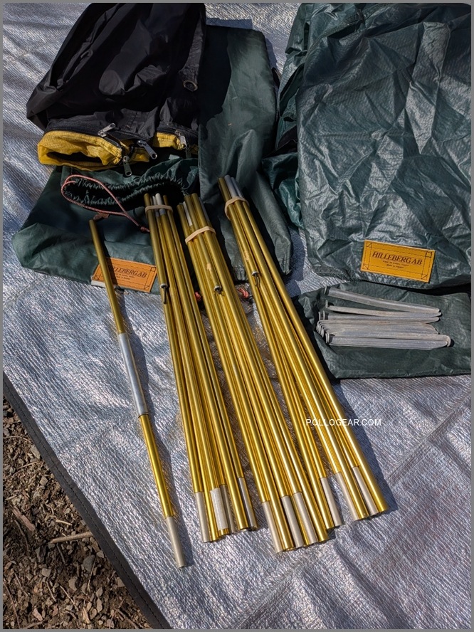 1994年 Hilleberg AB STAIKA<br>革タグ フルスリーブ スタイカ<br>VINTAGE ヒルバーグ 旧タグ ２型 美品 フロア張替え未使用