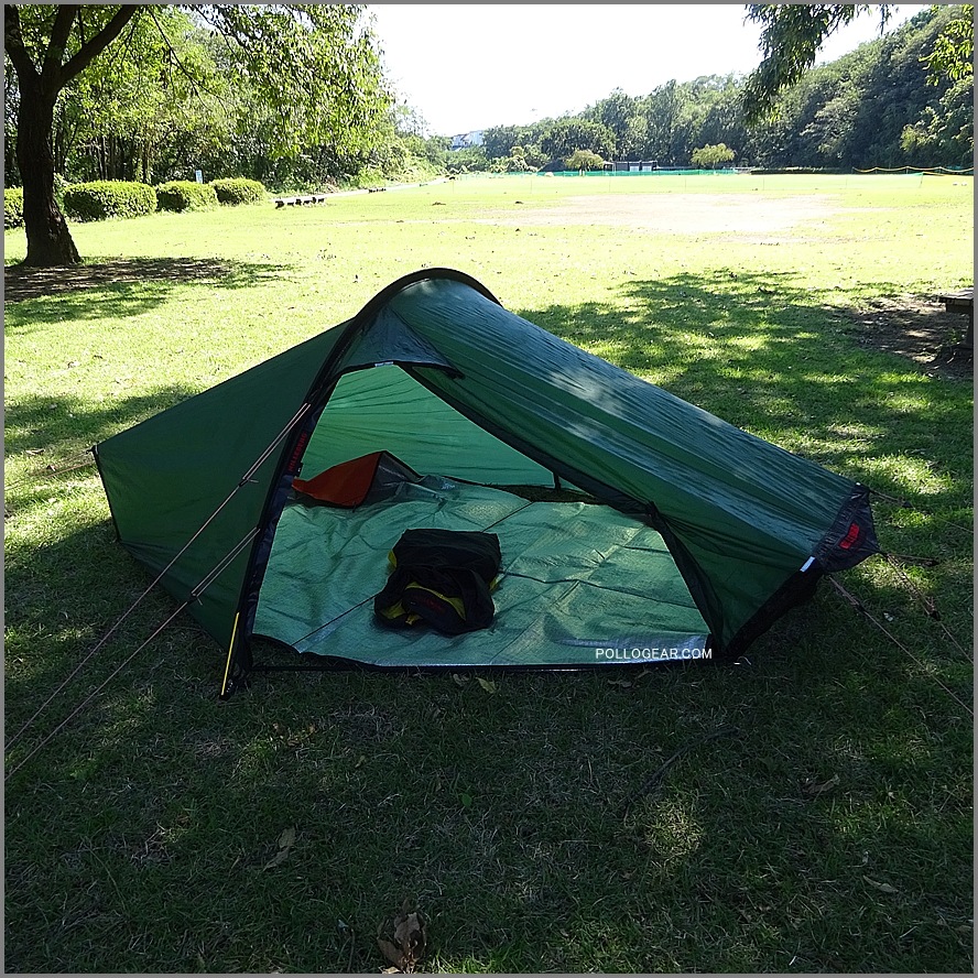 旧カラー 2010年 Hilleberg<br>AKTO アクト ヒルバーグ<br>旧グリーン