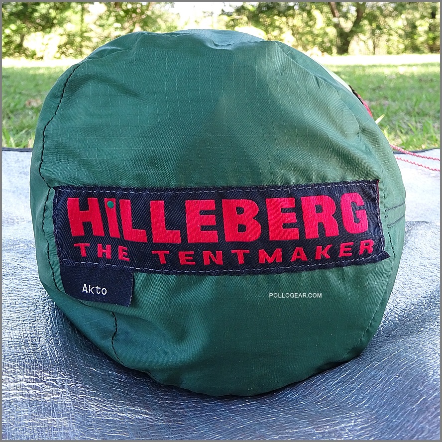 旧カラー 2010年 Hilleberg<br>AKTO アクト ヒルバーグ<br>旧グリーン