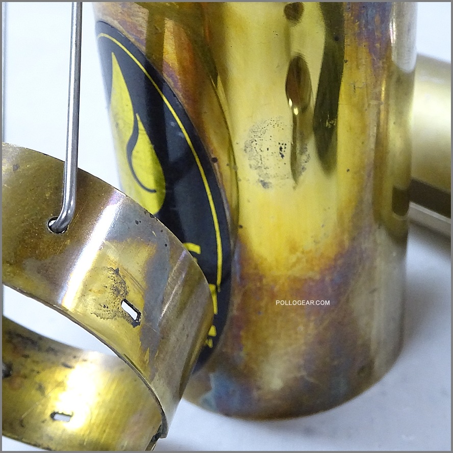 1980年代 USA製<BR>UCO キャンドルランタン<BR>真鍮製 ブラス ユーコ<BR>ビンテージランタン ユーシーオー