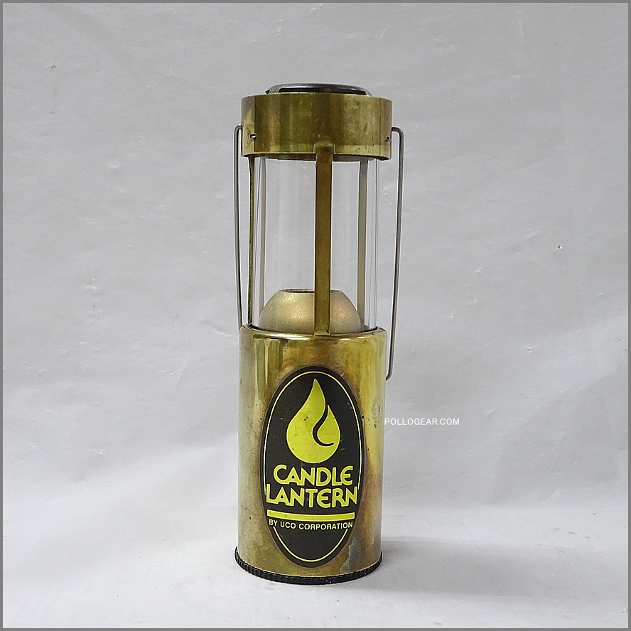 1980年代 USA製<BR>UCO キャンドルランタン<BR>真鍮製 ブラス ユーコ<BR>ビンテージランタン ユーシーオー