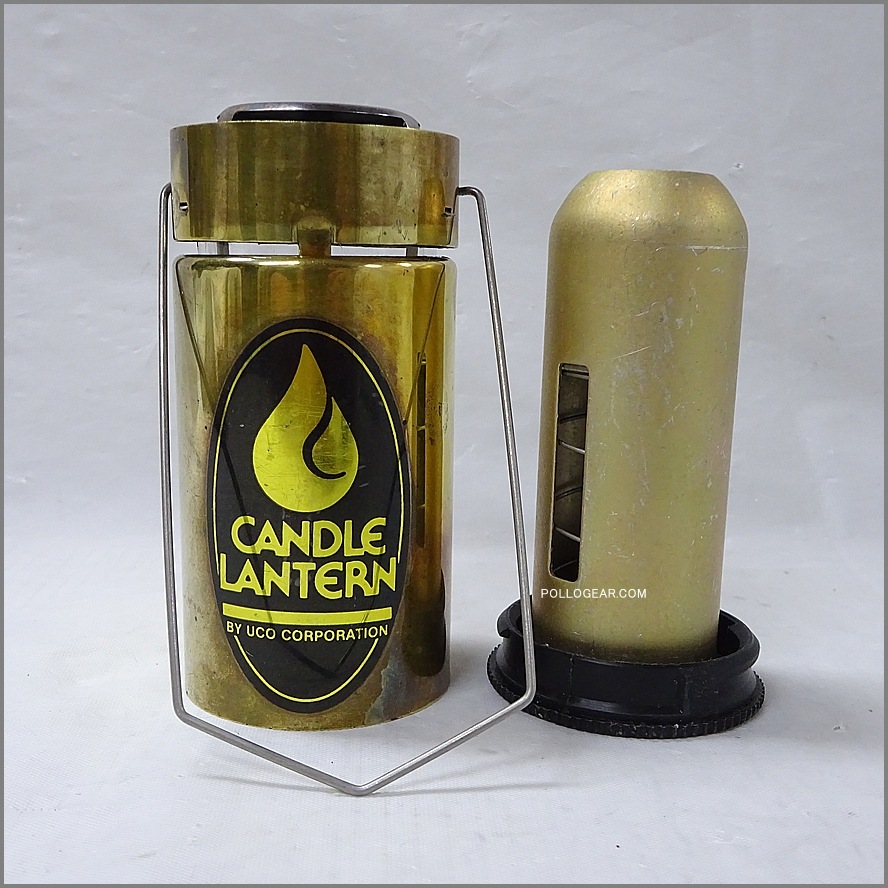1980年代 USA製<BR>UCO キャンドルランタン<BR>真鍮製 ブラス ユーコ<BR>ビンテージランタン ユーシーオー