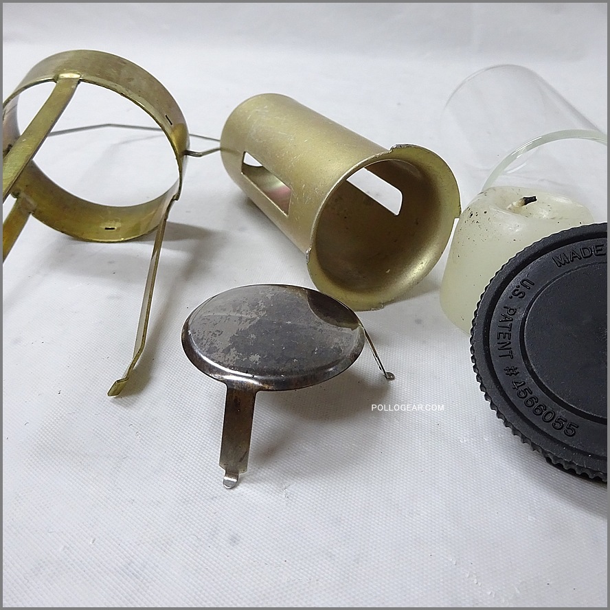 1980年代 USA製<BR>UCO キャンドルランタン<BR>真鍮製 ブラス ユーコ<BR>ビンテージランタン ユーシーオー