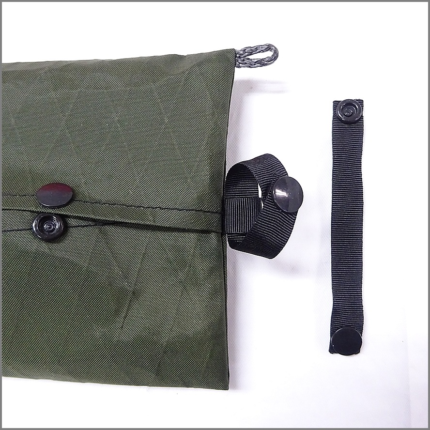 【送料無料】<br>POLLOGEAR オリジナル<br>ティッシュカバー 標準サイズ<br>アウトドア ファブリック<br>ダイニーマXグリッドストップ<br>X-PAC  ULティッシュケース<br>ソフトパックティッシュ 山ギア ウルトラライトギア