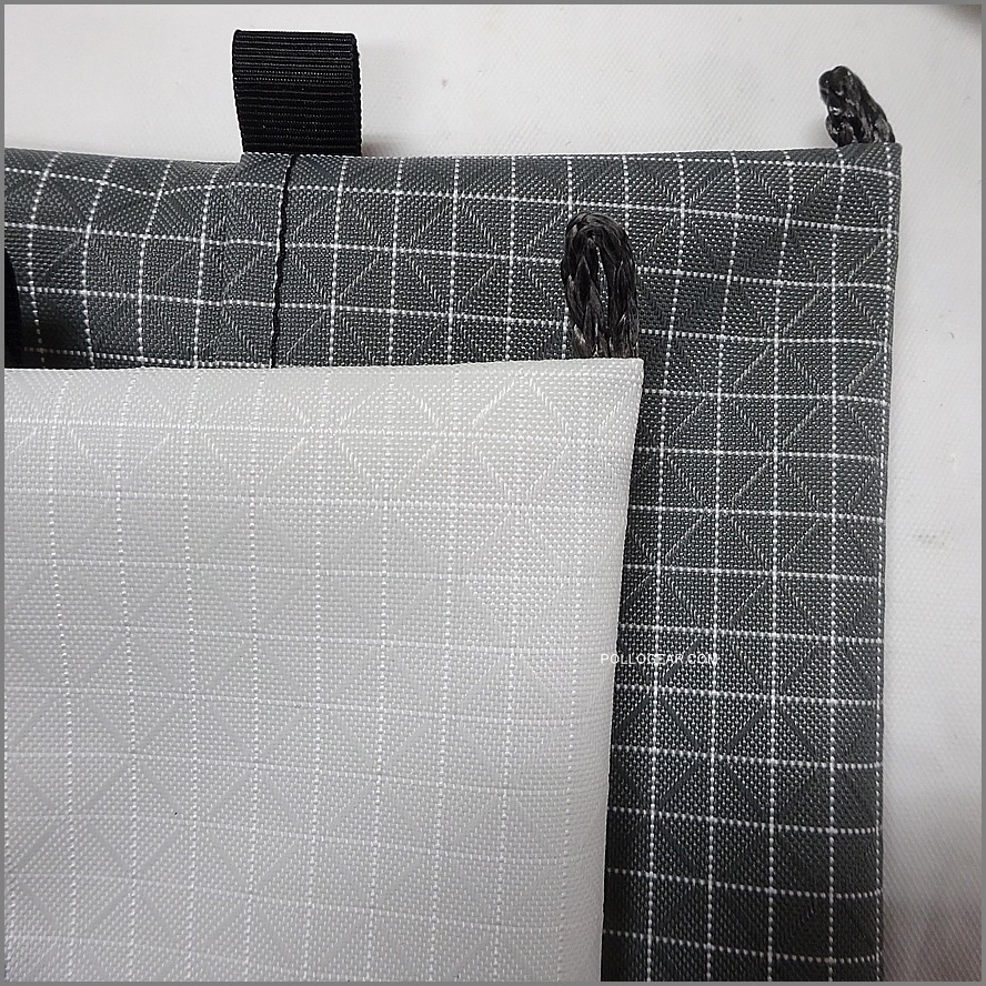 【送料無料】<br>POLLOGEAR オリジナル<br>ティッシュカバー 標準サイズ<br>アウトドア ファブリック<br>ダイニーマXグリッドストップ<br>X-PAC  ULティッシュケース<br>ソフトパックティッシュ 山ギア ウルトラライトギア