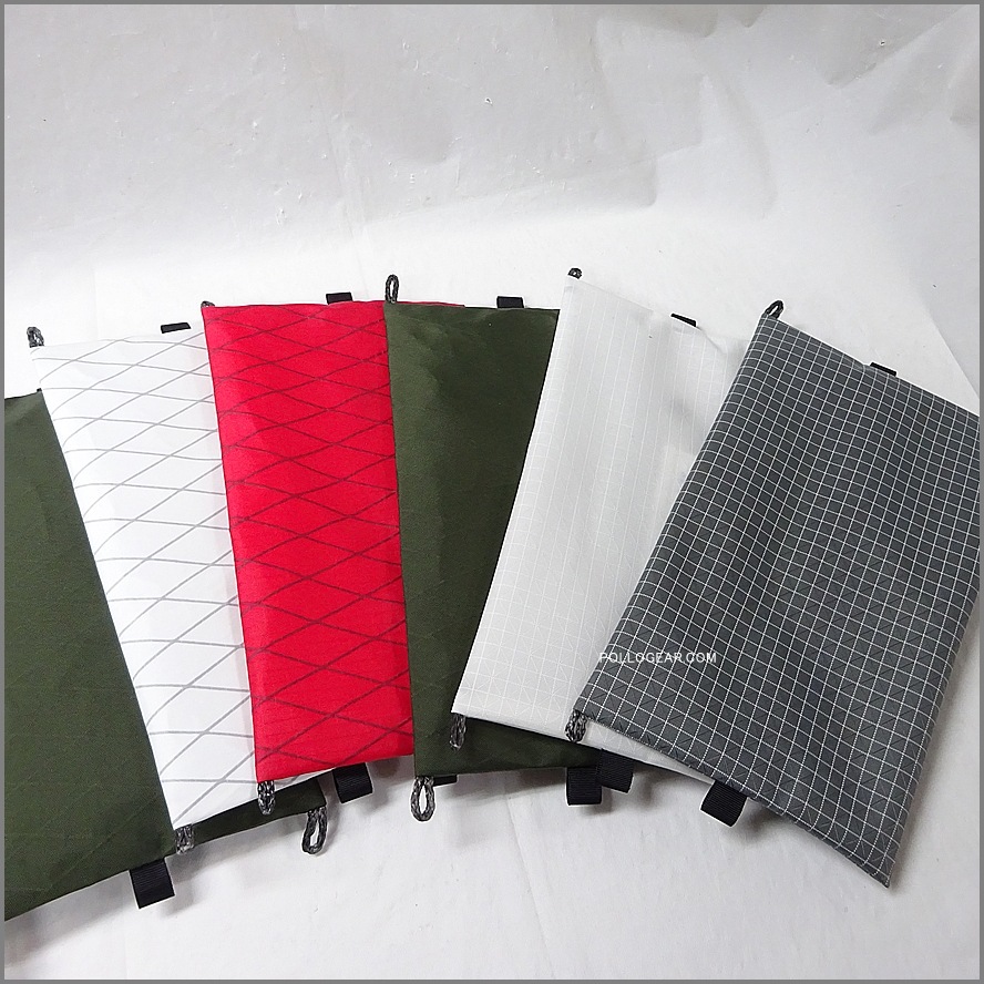 【送料無料】<br>POLLOGEAR オリジナル<br>ティッシュカバー 標準サイズ<br>アウトドア ファブリック<br>ダイニーマXグリッドストップ<br>X-PAC  ULティッシュケース<br>ソフトパックティッシュ 山ギア ウルトラライトギア