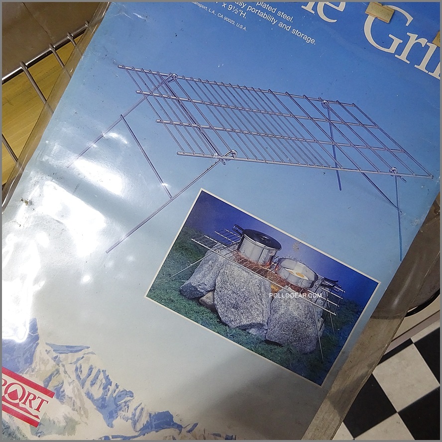 アメリカン グリルスタンド<BR>Early 2000’s デッドストック<BR>ゴトク ワイヤーテーブル<BR>ファイヤーグリル 焚火テーブル<BR>サイドテーブル