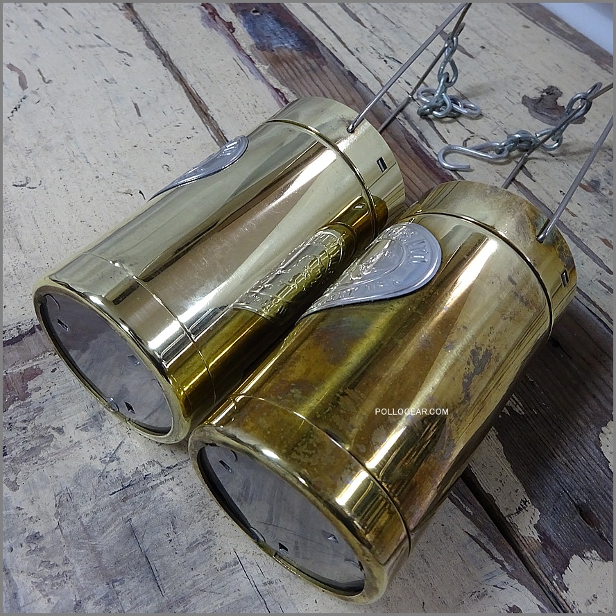 デッドストック 1982年 最初期<br>アーリーウインタース×ＵＣＯ<br>ブラス キャンドルランタン<br>EARLY WINTERS LTD 真鍮製 ビンテージ