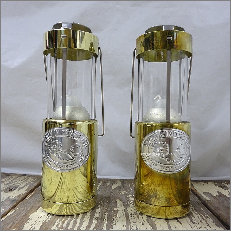 デッドストック 1982年 最初期<br>アーリーウインタース×ＵＣＯ<br>ブラス キャンドルランタン<br>EARLY WINTERS LTD 真鍮製 ビンテージ