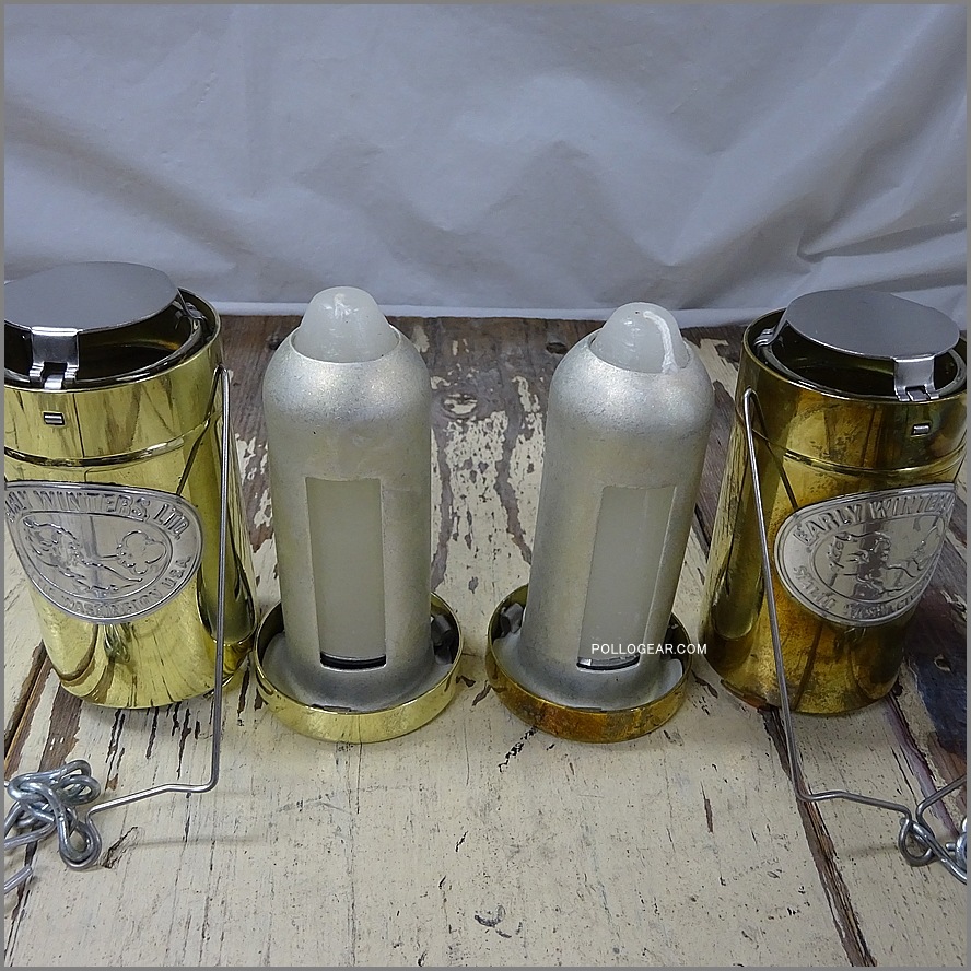 デッドストック 1982年 最初期<br>アーリーウインタース×ＵＣＯ<br>ブラス キャンドルランタン<br>EARLY WINTERS LTD 真鍮製 ビンテージ