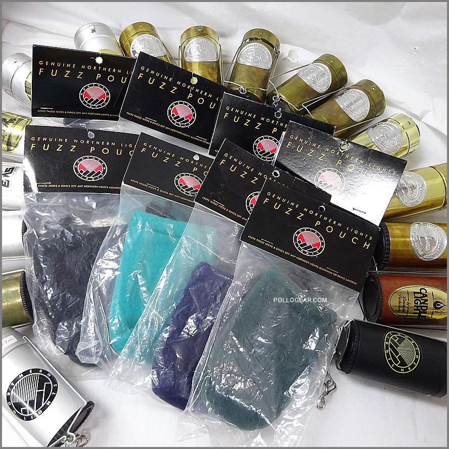1990年代 デッドストック<BR>ノーザンライト パイルポーチ<BR>VINTAGE キャンドルランタン<BR>NORTHERN LIGHTS FUZZ POUCH  フリースケース 送料無料！