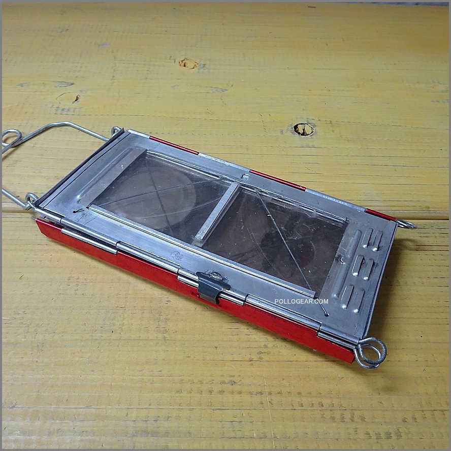 1960年代 東京TOP 輸出盤<BR>ビンテージ キャンドルランタン<BR>箱型 フォールディングランタン<BR>VINTAGE CANDLE LANP 