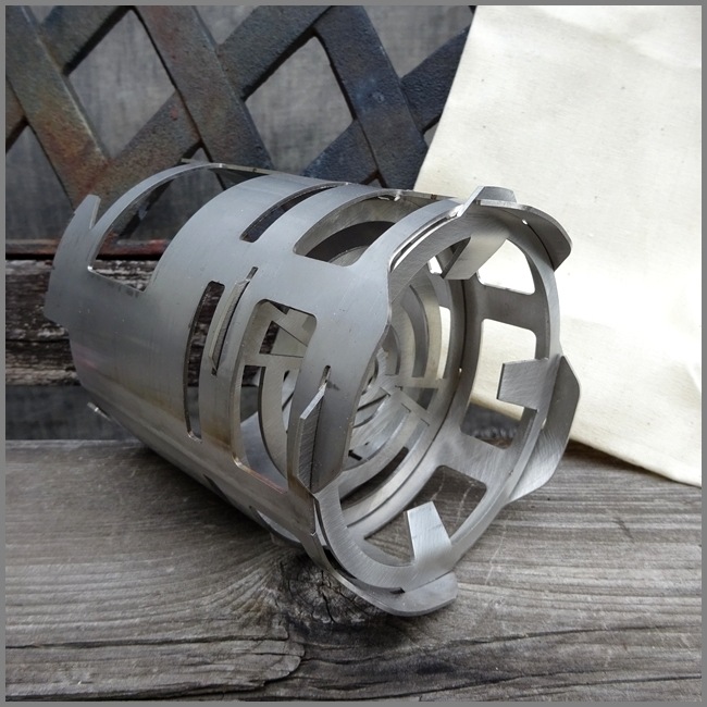 アメリカ製 Pack Stoves 改<BR>ウッドストーブ<BR>Simple Theory Gear<BR>Hand Made in The USA<BR>ブッシュクラフト　 　