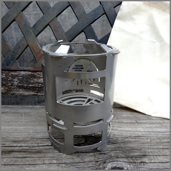 アメリカ製 Pack Stoves 改<BR>ウッドストーブ<BR>Simple Theory Gear<BR>Hand Made in The USA<BR>ブッシュクラフト　 　