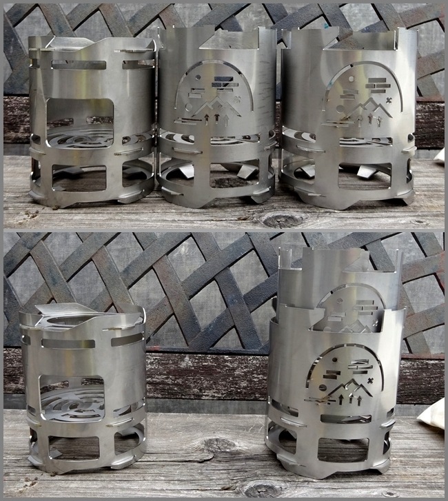 アメリカ製 Pack Stoves 改<BR>ウッドストーブ<BR>Simple Theory Gear<BR>Hand Made in The USA<BR>ブッシュクラフト　 　