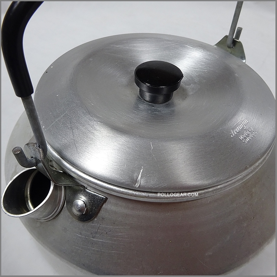 1970年代 後期 Trangia<BR>トランギア 筆記体ロゴ<BR>0.9L ケトル