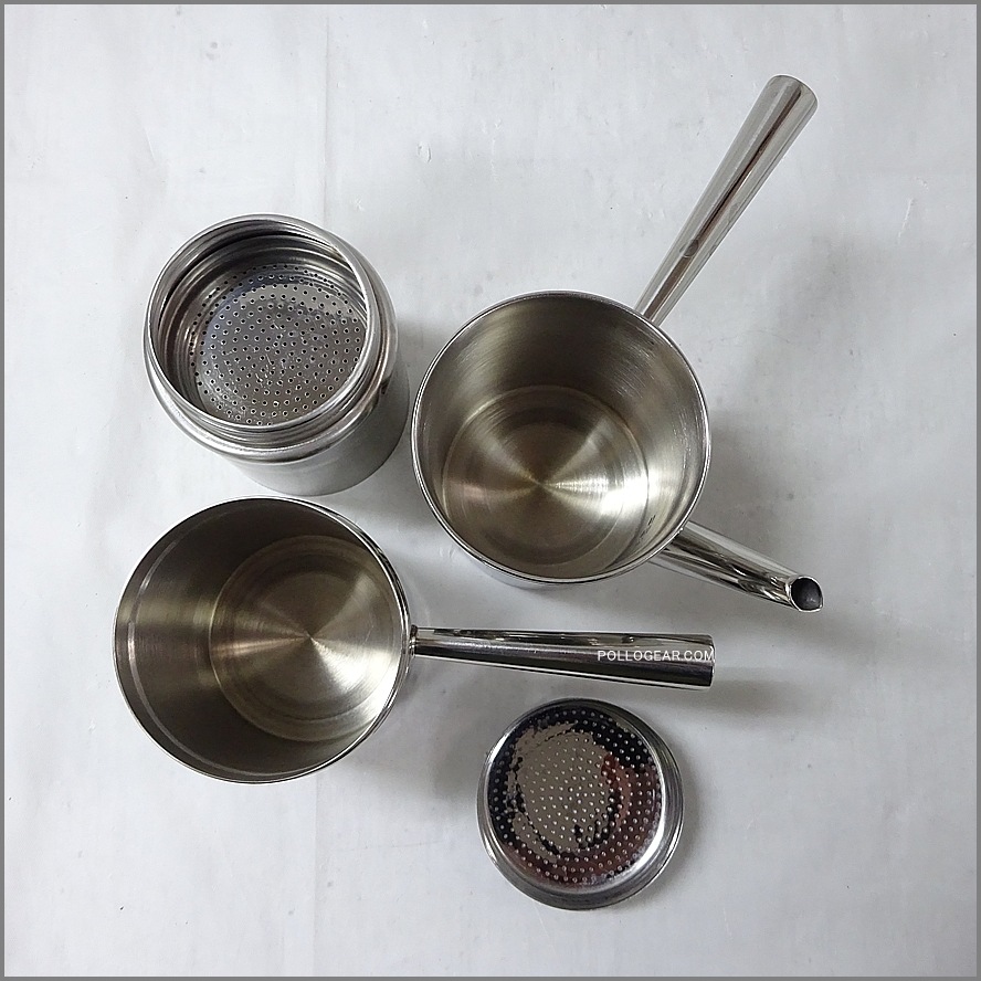 3Cup ILSA Coffee VINTAGE<BR>Napoletana ナポレターナ<BR>イルサ 直火 エスプレッソ<BR>コーヒーメーカー キャンプ