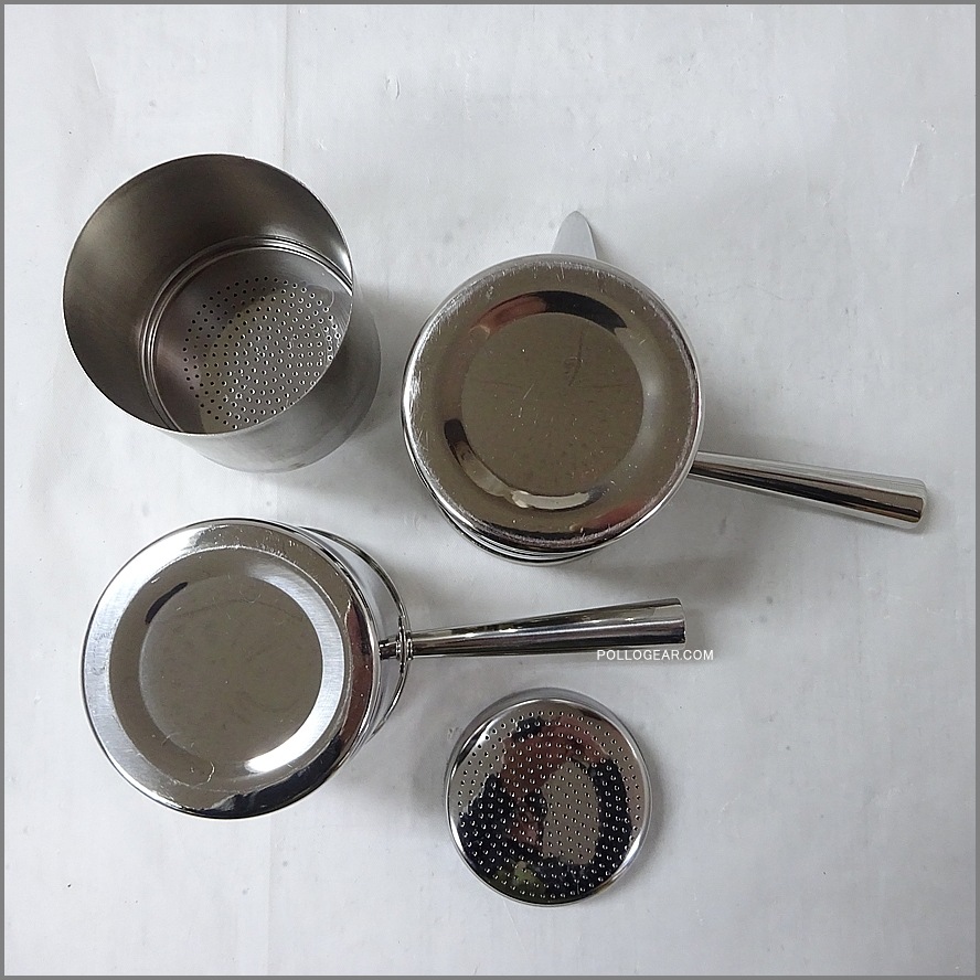 3Cup ILSA Coffee VINTAGE<BR>Napoletana ナポレターナ<BR>イルサ 直火 エスプレッソ<BR>コーヒーメーカー キャンプ