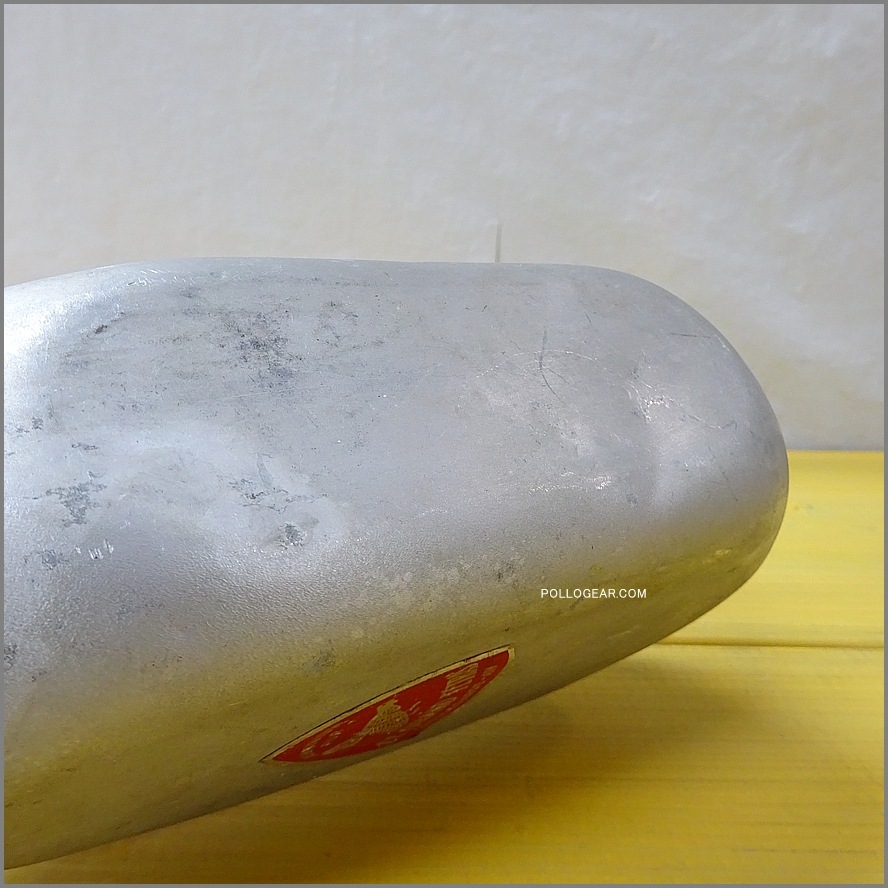 1960年代 グランテトラ 1.0L<BR>角型 LE GRAND TETRAS<BR>VINTAGE ウォーターボトル<BR>シルバー アルミ無垢 