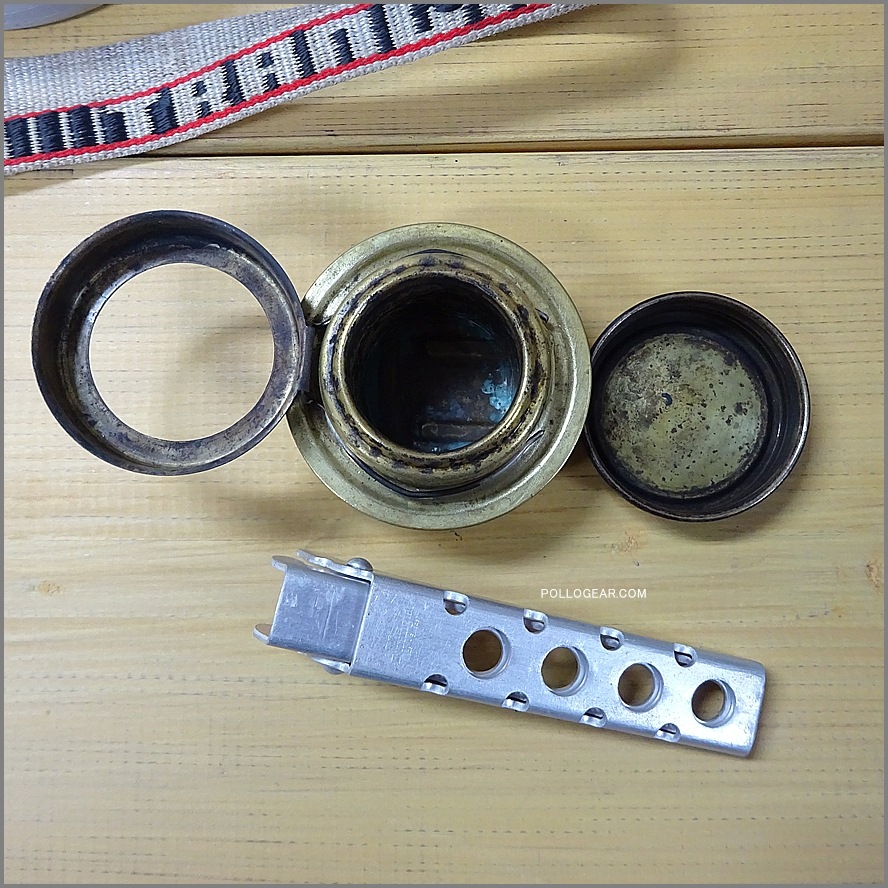 1970年代 トランギア TR-25<BR>ストームクッカーL ケトル付き<BR>Trangia 筆記体ロゴ オールドモデル No.25-2 VINTAGEトランギア