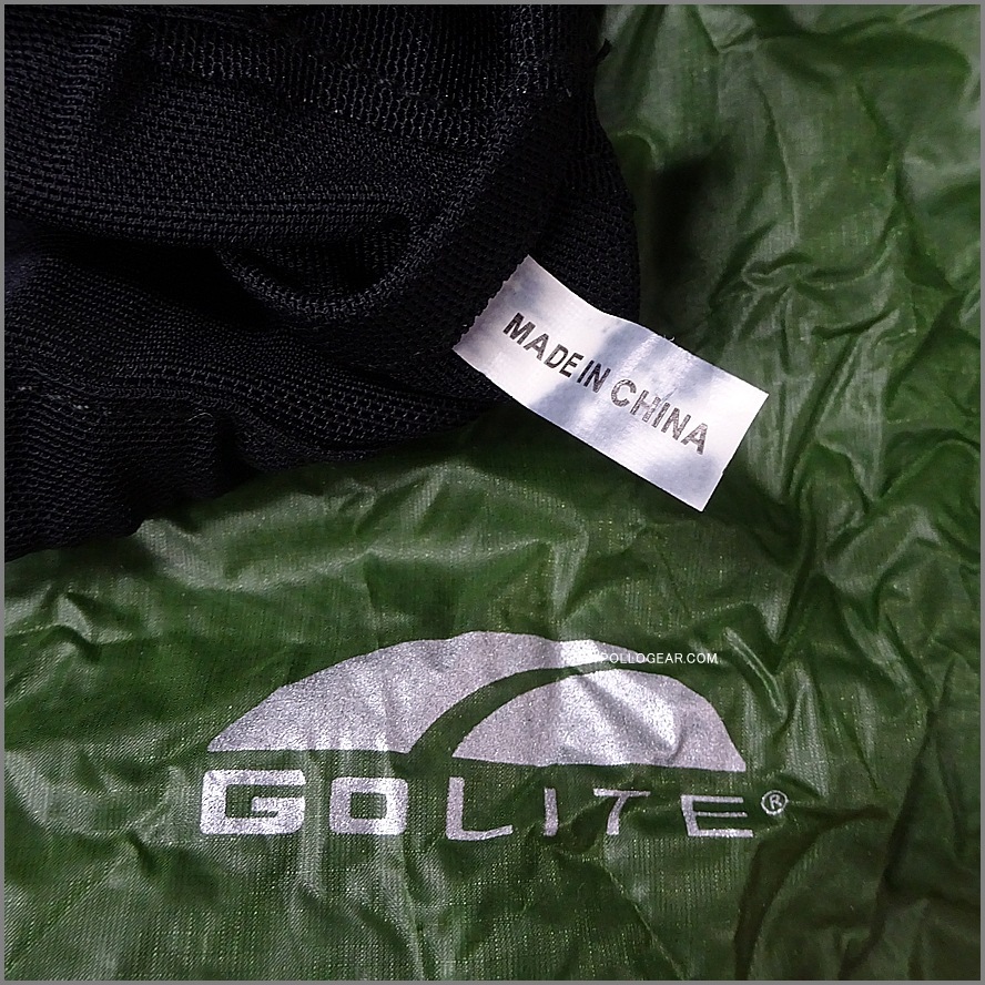 2005年~ GO LITE 5' x 8'<br>デッドストック ポンチョタープ<br>ゴーライト ウルトラライト<br>シルナイロン ULタープ<br>Silnylon Tarp (1.47m×2.64m)