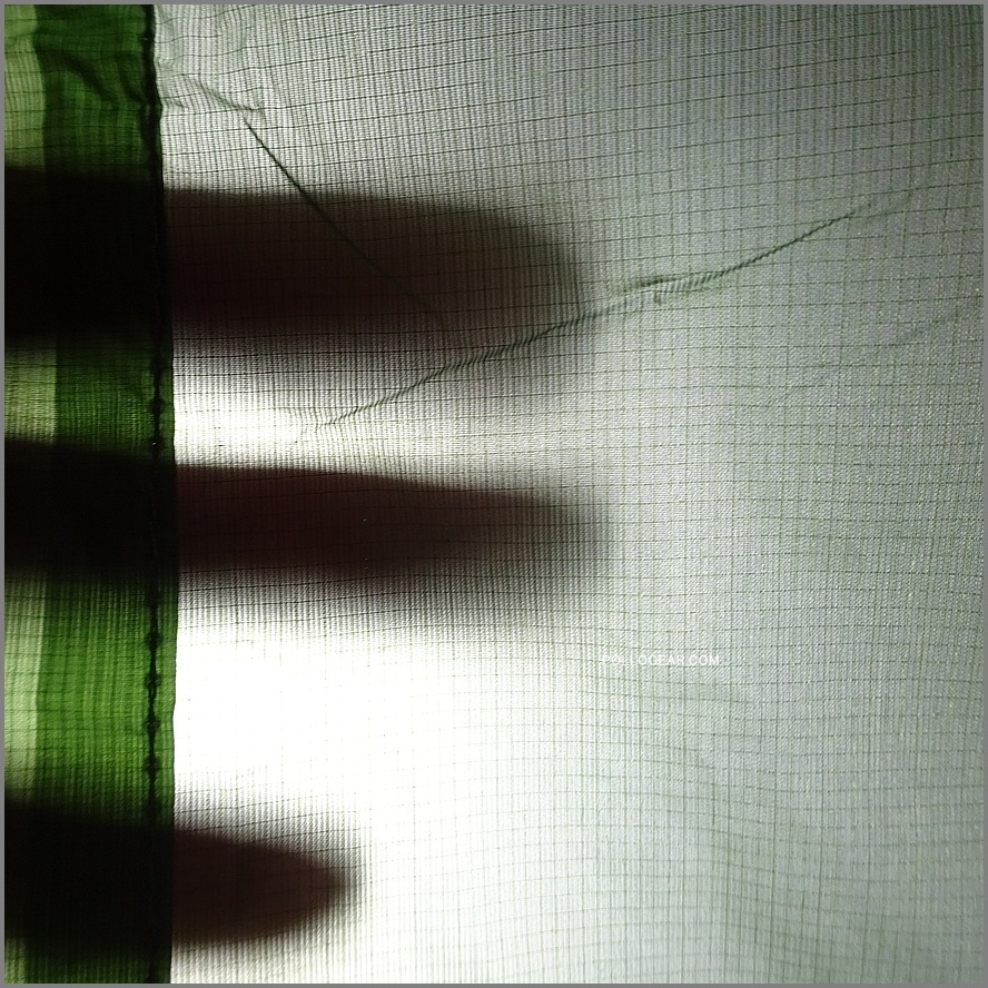 2005年~ GO LITE 5' x 8'<br>デッドストック ポンチョタープ<br>ゴーライト ウルトラライト<br>シルナイロン ULタープ<br>Silnylon Tarp (1.47m×2.64m)