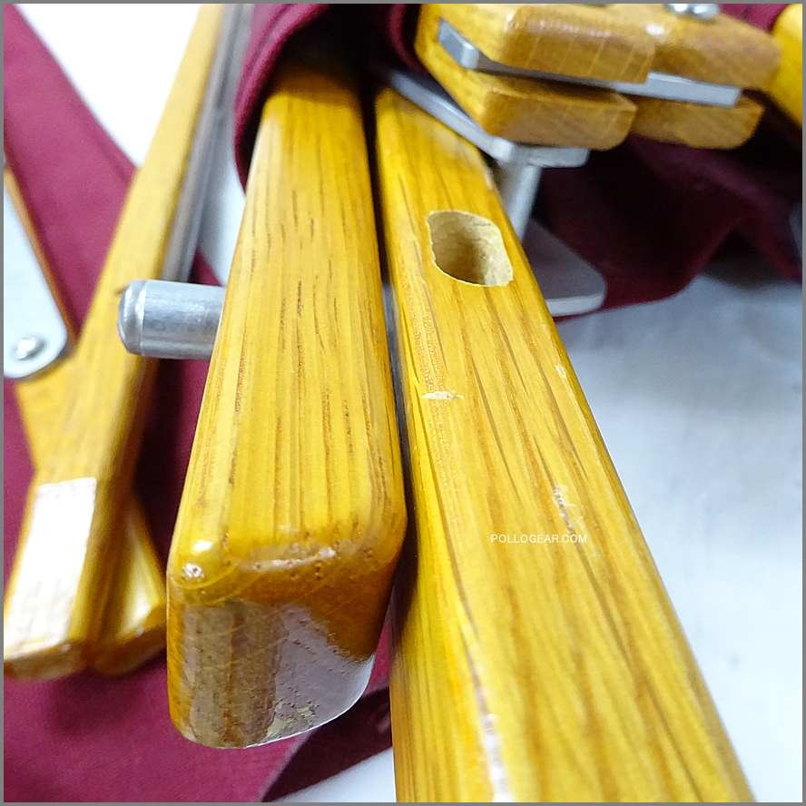 VINTAGE カーミットチェア<BR>90’s デッドストック アメリカ製 <BR>Kermit's Camping Products<BR>MADE IN USA ウッドチェア<BR>キャンプツーリング オールドカーミット